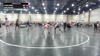 138 lbs Semifinal - Tyson Horel, Westside Wrestling Club vs Kase Hopper, Venice