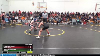 DIVISION 4 lbs Round 3 - Justin Gavigan, Hudson vs Landan Frost, Wapsie Valley