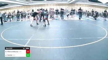 165 lbs Consi Of 4 - Komiki Manumaleuna, Team Manu vs Jordan Hunter, DUB Wrestling