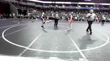 90 lbs Round Of 16 - Brielle Richardson, Central Kentucky WC vs Danielle Knoche, Bulls WC