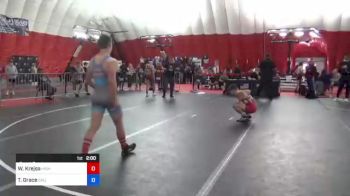 62 kg Consolation - Wyatt Krejsa, High Rollers Wrestling Academy vs Travis Grace, California