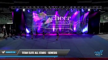 Titan Elite All Stars - Genesis [2021 L3 Junior - D2 - Small] 2021 Cheer Ltd Open Championship: Trenton
