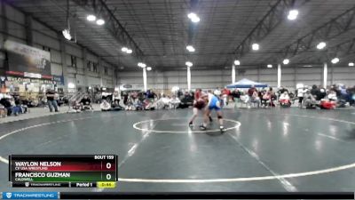 100 lbs Cons. Round 5 - Waylon Nelson, CV USA Wrestling vs Francisco Guzman, Caldwell