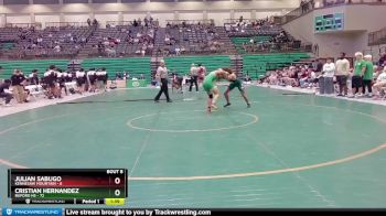 165 lbs Round 1 (16 Team) - Julian Sabugo, Kennesaw Mountain vs Cristian Hernandez, Buford HS