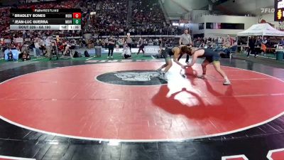 6A 190 lbs Semifinal - Bradley Bones, Meridian vs Jean-Luc Guerra, Mountain View