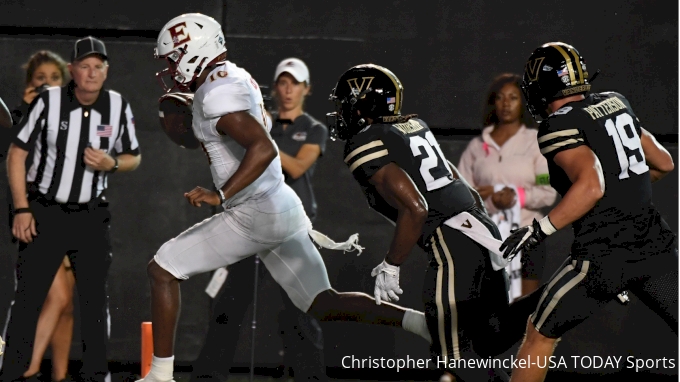 Elon announces kick times for 2022 home football games, Today at Elon