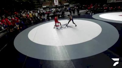 100 lbs Dominic Cabot, SCVWA - Santa Clara Valley Wrestling Association vs Judah Teague, NAWA - North Area Wrestling Association