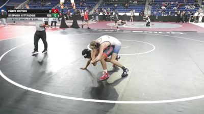 132 lbs Consi Of 32 #2 - Chris Brown, Saugus/Peabody vs Stephen Kittredge, Vergennes