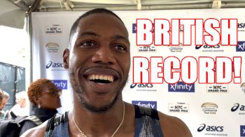 'IT FEELS AMAZING' - Zharnel Hughes After Breaking The British 100m Record In 9.83!
