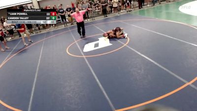 104-110 lbs Cons. Round 1 - Liam Powell, St Joseph Spartans vs Camden Talley, SOT-C