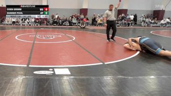 197 lbs Consi Of 8 #1 - Coen Grimm, West Virginia - UNATT vs Gunner Pool, Appalachian State