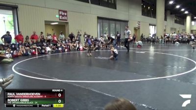 65 lbs Round 4 (6 Team) - Robert Gibbs, The Untouchables Black vs Paul Vanderhoeven, North Desoto Wrestling Academy