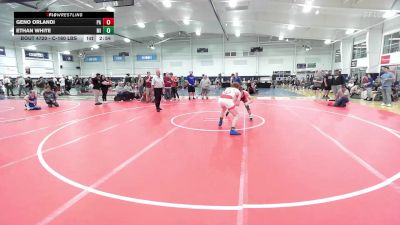 C-160 lbs Quarterfinal - Geno Orlandi, PA vs Ethan White, MI