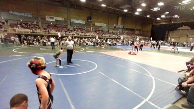 65 lbs Round Of 16 - Jerakai Quinn, Bald Eagle WC vs Wyatt Daugherty, Pueblo County WC