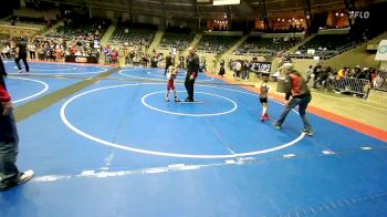 43-46 lbs Consolation - Jasper Flager, Cleveland Take Down Club vs Lennon Phipps, Hilldale Youth Wrestling Club