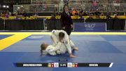 Sofia Cira vs Angela Rosalia Parisi 2025 Pan Kids Jiu-Jitsu IBJJF Championship