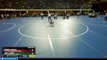 59 lbs Semifinal - Jack Lange, Sebolt Wrestling Academy vs Cohen Utesch, Siouxland Wrestling Academy