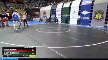 152 lbs Champ. Round 1 - Casey Olszowka, Washington vs Aiden Walker, Warrensburg