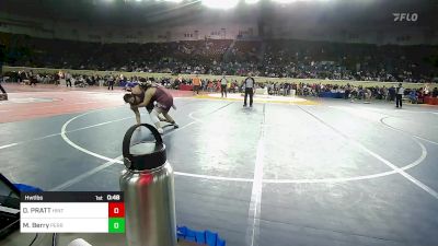 Consi Of 4 - DAYLEE PRATT, Hinton Comets vs Madison Berry, Perry Girls Wrestling Club