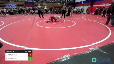 85 lbs Round Of 16 - Lucas Natalini, Columbus Wrestling Club vs Titus Stahler, Cowboy Wrestling Club