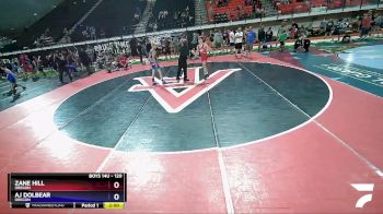 120 lbs Cons. Round 2 - Zane Hill, Oregon vs Aj Dolbear, Oregon