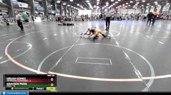 68 lbs Rd# 8- 12:30pm Saturday Final Pool - Grayden Paris, POWA vs Urijah Gomez, Aggression Legionaries