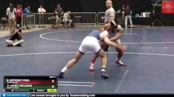157 lbs 7th Place Match - 11 James Williams, Embry-Riddle vs 6 Anthony Maia, Cumberland