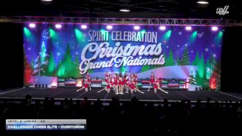 Challenger Cheer Elite - Overthrow [2025 L2 Junior - D2] 2025 Spirit Celebration Christmas Grand Nationals