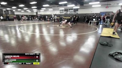 144 lbs Cons. Round 5 - Landon Nelms, Carlsbad vs Lum Hasani, Birmingham