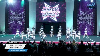 Iconic All Stars - Diva Dolls [2024 L1 Mini - Small - B Day 1] 2024 JAMfest Cheer Super Nationals