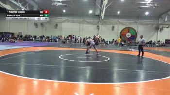 141 lbs Cons. Round 2 - Adrian Fox, Randolph vs Porter Kinne, Southern Virginia