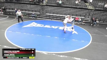 288 lbs 1st Place Match - Gaige Smith, Layton High School vs Preston McGuire, Bountiful High School
