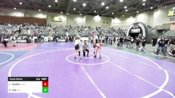 49 lbs Semifinal - Max Morales, Damonte Mustangs WC vs Hudson Brandt, Fallon Outlaws WC