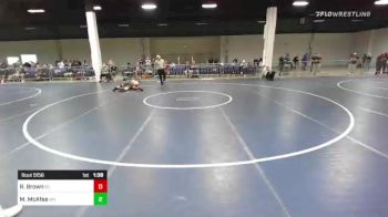 126 lbs Consi Of 64 #1 - Ryu Brown, SC vs Matthew McAfee, WV