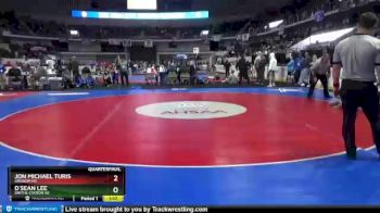 7 lbs Quarterfinal - Jon Michael Turis, Grissom Hs vs D`sean Lee, Smiths Station Hs