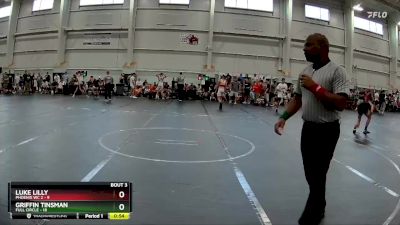 132 lbs Round 1 (6 Team) - Luke Lilly, Phoenix WC 2 vs Griffin Tinsman, Full Circle