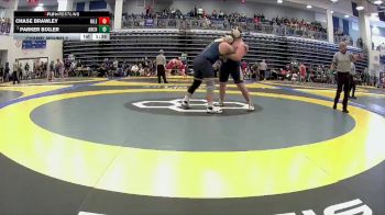 285 lbs Champ. Round 2 - Parker Bixler, Archbold vs Chase Brawley, Niles