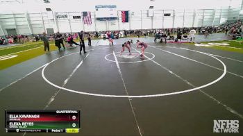 100 lbs Quarterfinal - Ella Kavanagh, Douglas vs Elexa Reyes, Spring Valley