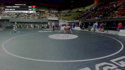157 lbs Round Of 16 - Carlo Contino, Buchanan vs Josh Willis, Paso Robles