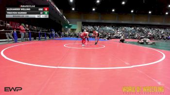 157 lbs Round Of 128 - Alexander Welling, Golden Hawks Wrestling Club vs Trexton Harned, Lil' Mavs