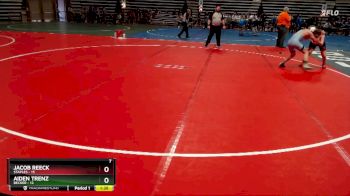 150 lbs Semis & 1st Wrestleback (8 Team) - Jacob Reeck, Staples vs Aiden Trenz, Becker