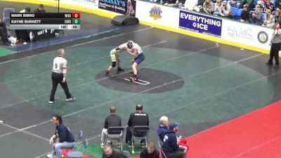 117 lbs Consolation - Mark Bibro, Wissahickon vs Kayne Burkett, Chestnut Ridge