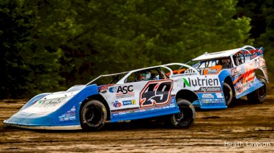 Contact Aplenty For Lucas Oil Late Model Racers At Muskingum County
