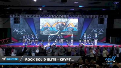 Rock Solid Elite - Kryptonite [2022 L2 Junior - D2 - Medium] 2022 ACA Fort Worth Grand Nationals DI/DII