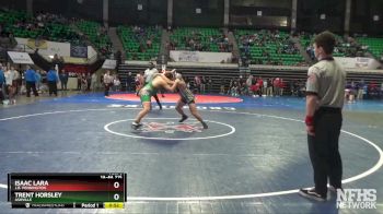 1A-4A 215 Cons. Round 2 - Trent Horsley, Ashville vs Isaac Lara, J.B. Pennington