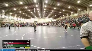 110 lbs Champ Round 1 (16 Team) - Xavier Lopez, Stout vs Dax Bonner, Utah Black