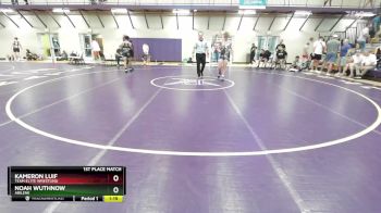 132 lbs 1st Place Match - Noah Wuthnow, Abilene vs Kameron Luif, TEAM EL1TE WRESTLING