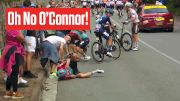 Ben O'Connor And Others CRASH During Stage 2 Of Tour de France 2023