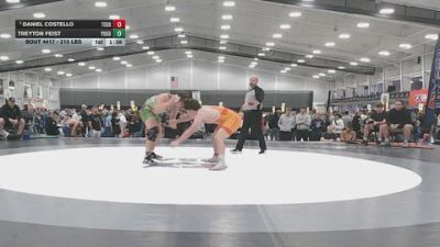 215 lbs Semis - Treyton Feist, Young Guns vs Daniel Costello, Team Gotcha