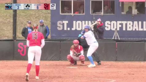 Replay: DePaul vs St. John's - DH | Mar 24 @ 11 AM